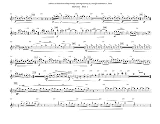 f mf f ff f ff ff
183 191
182 184 185 186 187 189 190
ff mf
195 199192 193 194 196 197 198 200 201
mp mp f f
207 211
202 203 204 205 206 209 210 213
ff ff ff
215 219214 216 217 218 220 221
mp f ff
accel.223 227
222 225 226 228 229 230 231 232 233 234 235 237
fff
q = 180
239
240 241 242 243 244
245 246 247 248 249 250 251
24 34
34 24 44 54
24 34 24 44 54
34 44
44
&bb
> . > .
∑
> > > . > . . > . > . . 2 > . > . > > > . > . > > >
.
&bb
>
. > .
>
.
>
. > .
>
> > > > > >
&bb 2 > . > . > > > . > . 2> > > . > . > >
&bb
> . > . > > >
.
>
. > .
>
.
>
. > .
>
> . > . > >
> . > . > >
> . > . > >
&bb
> . > . > > 2
> > > >
> > > > > > > > > > > >
2 2
&bb
> . > . > . > . > >
&bb .
> > . > > > > > > > >
œ œ œ œ œ œ œ œ œ œ Œ Œ Œ Œ
œœ œn œ# œ œ œn œ œ œ œ œ œ œn œ œ œ œ œ œ œ œ œ œ œ œ œ œ œ œ œ œ œ œ œ œ œ ‰
œ
J
œn œ
‰
œ
J
œn œ œ œ ‰
œ
J
œn œ
‰
œ
J
œn œ œ œ
œ œ œ# œ
J
œ ˙ ˙# œ
J ‰ Œ
œ# œ
J
œ ˙ ˙# ˙ œ
J ‰ Œ Œ
œ œ œ œ ˙ œ
J ‰ œ œn œ œ ˙ œ
J ‰ œn œ
˙ œ
J ‰ œn œ œ œ ˙# ˙ ˙# ˙n ˙ œ
J ‰
œ œ ˙# ˙ œ œ œ œ œ œ œ œ œ œ œ œ œ œ œ œ œ œ œ œ œ œ œ œ œ œ œ œ œ œ
œ œ œ œ œ œ œ œ œ œ ‰
œ
J
œn œ
‰
œ
J
œn œ œ œ ‰
œ
J
œn œ
‰
œ
J
œn œ œ œ
œ œ œ!b" œ œ œ œ œ œ œ œ œ
œ œ œ œ œ œ œ œ œ ‰
œ œ œ œ œ œ œ œ œ œ
œ œ œ œ œ œ œ œ œ ‰ œ œ œ œn œ œ œ œ œ œ œn œ
œb # œb # œb # œb # œ# œ# œb # œ# œb # œb # œb # œb # œ# œ# œb # œ#
œ œ œ œ œ œ œ œ œ œ œ œ œ œ œ œ œ œ œ œ œ œ œ œ œ
J ‰ Œ Ó
œ œ œ œ œ œ œ œ œ œ œ œ œ œ œ œ
‰ œ
J
œ œ œ œ œ œ œ
J ‰ Œ Ó ‰
œ
J œ œ œ
œ œ œ œ
œ œ œ œ
œ œ œ œ
œ œ œ œ
œ œ œ w œ
J ‰ Œ Ó
The Gates - Flute 2
3
Licensed for exclusive use by Oswego East High School (IL) through December 31, 2016
 