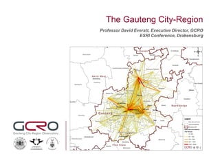 The Gauteng City Region keynote address