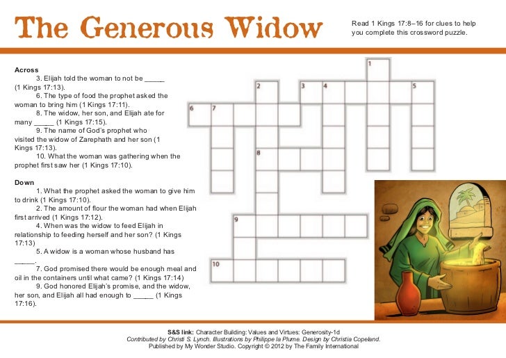 The Generous Widow
