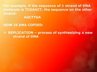 The Genetic Material | PPTX
