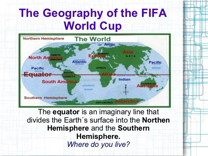 The geography of the.