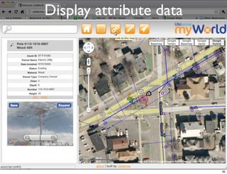Display attribute data




                         85
 