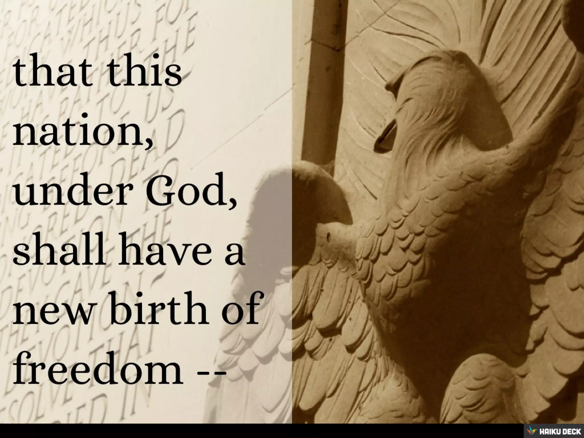 The Gettysburg Address