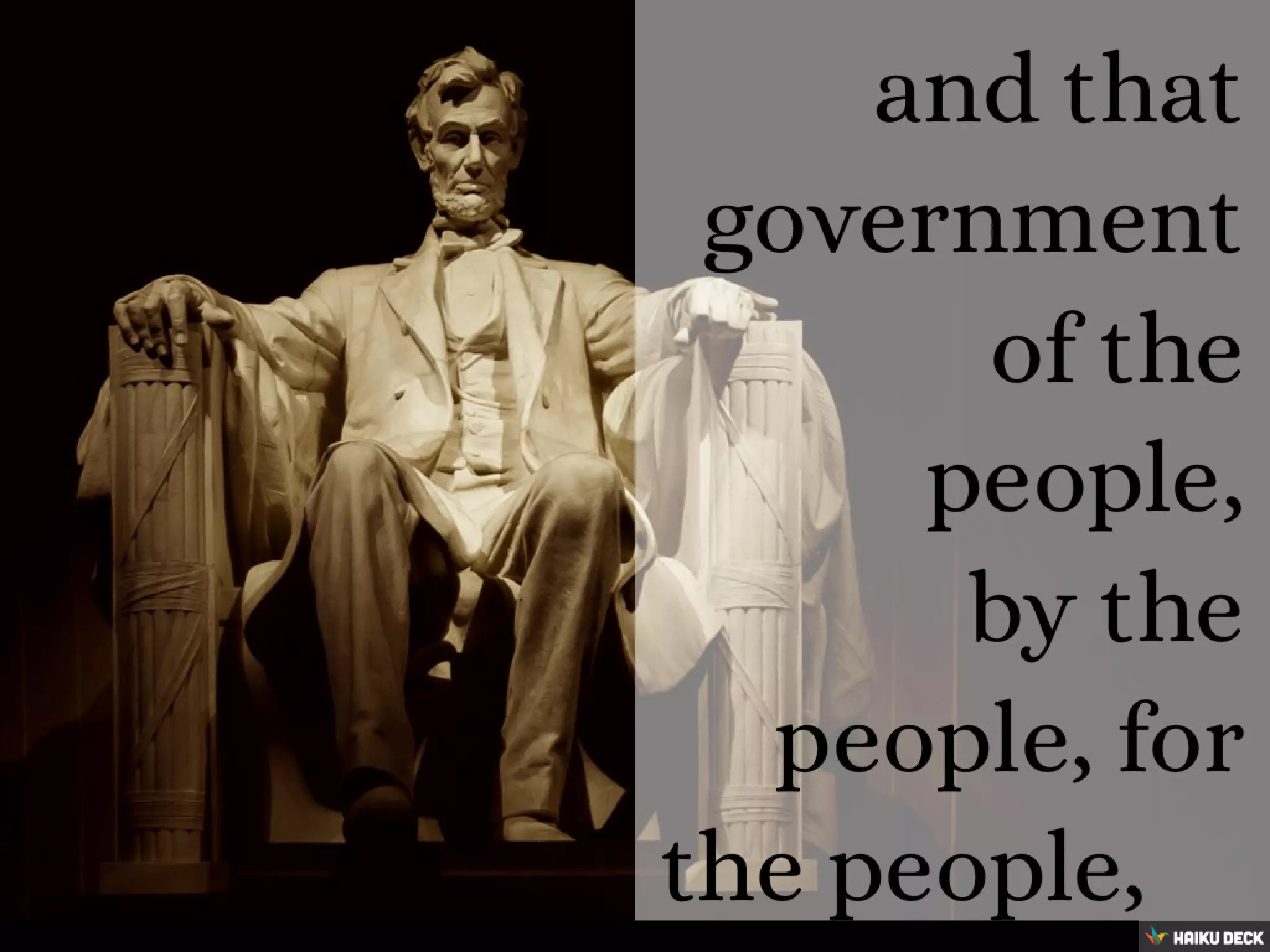 The Gettysburg Address