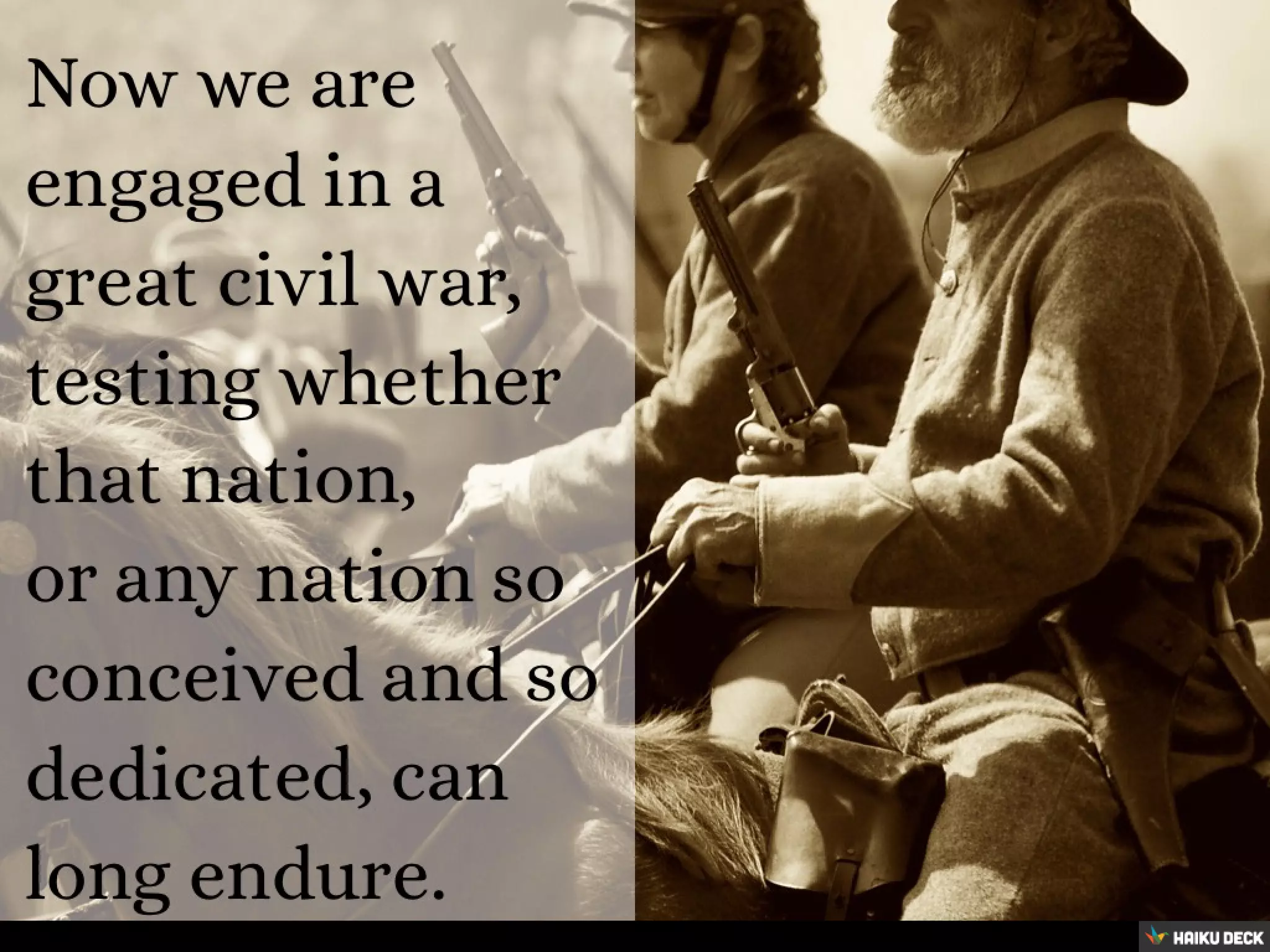 The Gettysburg Address
