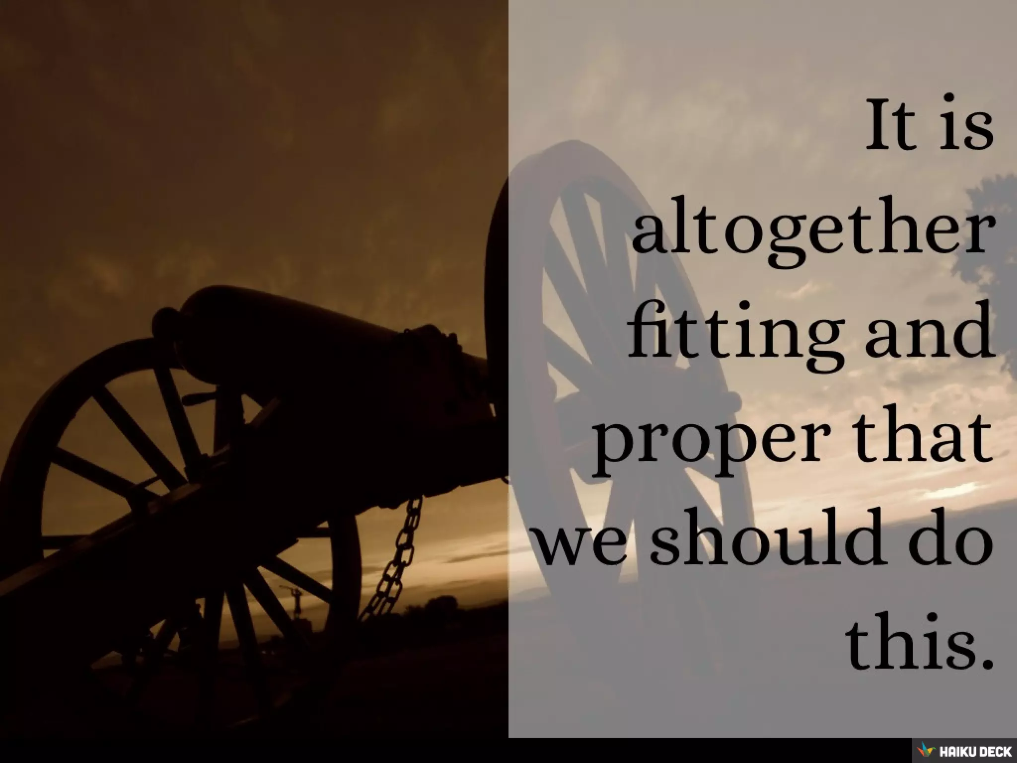 The Gettysburg Address