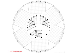 21ST FLOOR PLAN
 
