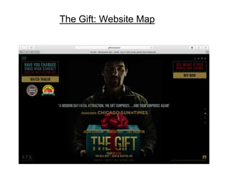 The Gift: Website Map
 