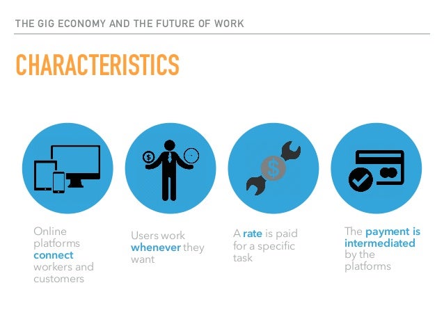 The gig economy and the future of work