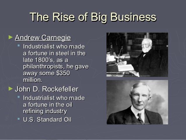 The Gilded Age Business Immigration And Urbanization - 