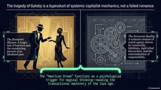 The American Dream and Capitalist Illusion in The Great Gatsby ...