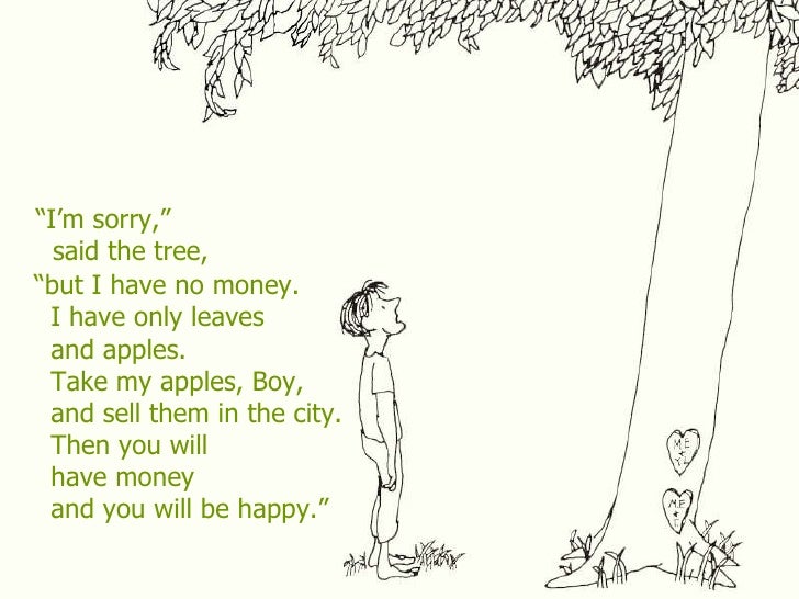 The Giving Tree The Giving Tree