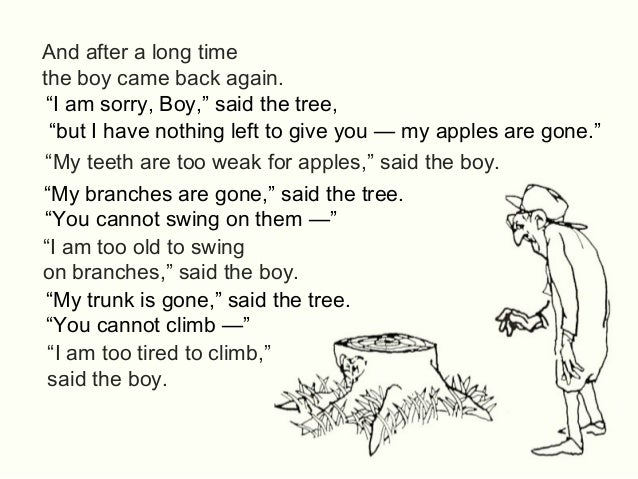 The Giving Tree by Shel Silverstein