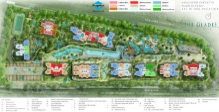 The glades siteplan with floorplans Call 98348607 for enquries
