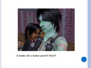 A toddler with a leather jacket?! What?!