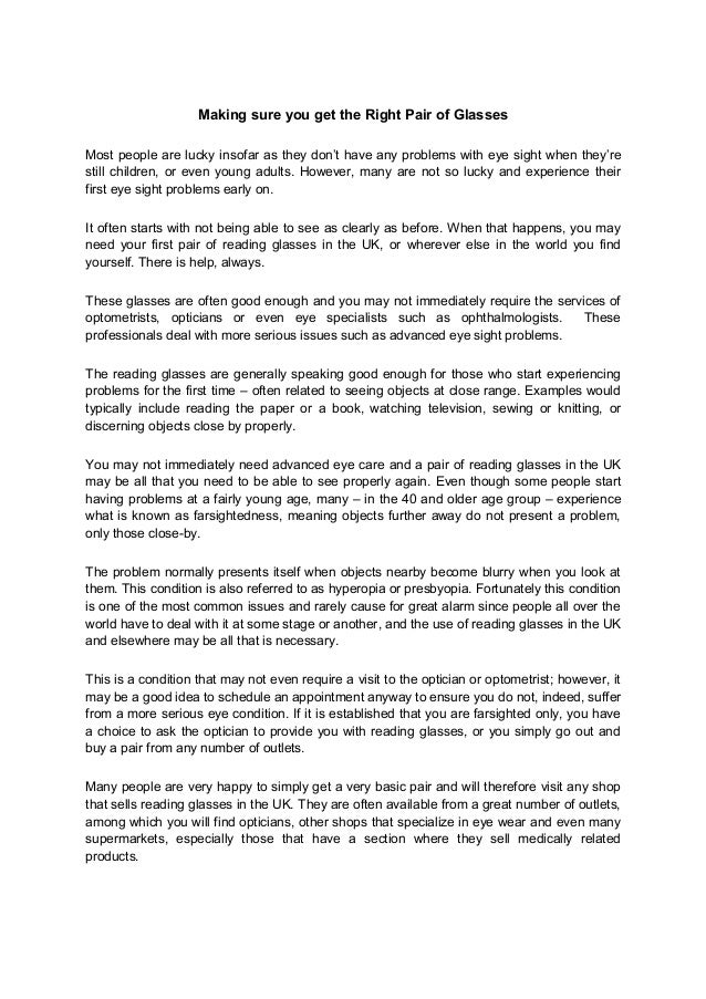 the reading glasses company