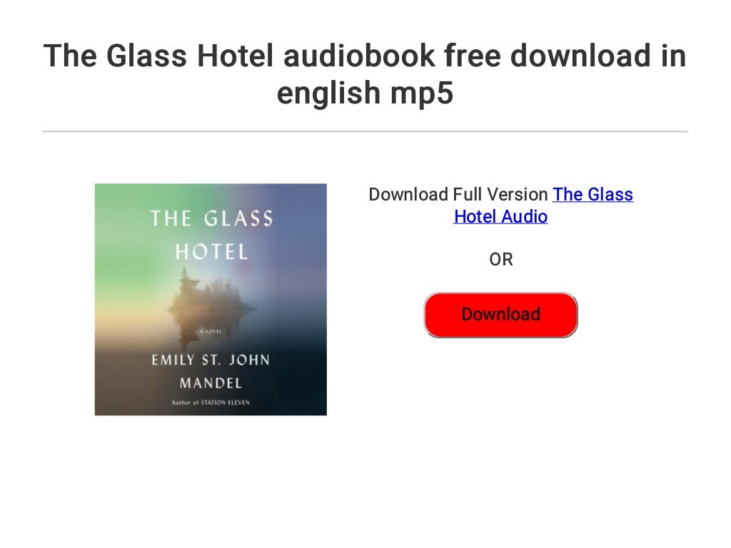 The Glass Hotel book cover