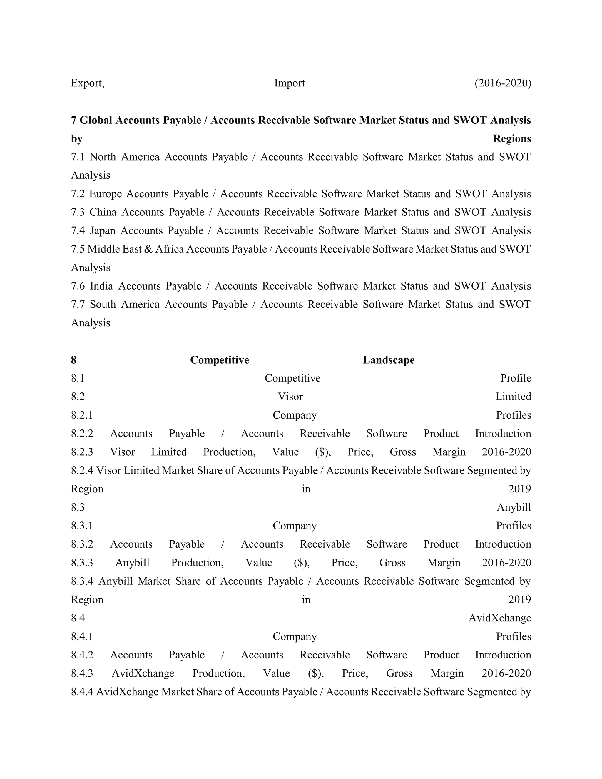The global accounts payable