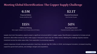 EFOW Publication: The Global Copper Industry: Navigating Supply, Demand ...