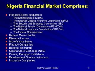 The Global Economic Crisis and the Nigerian Financial System.ppt