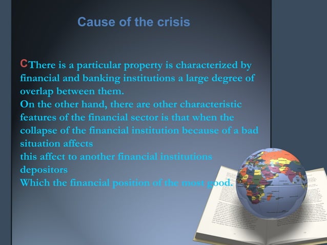 The global financial crisis 2008 | PPT