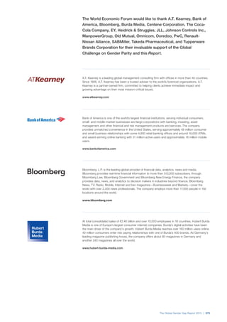 The Global Gender Gap Report 2015