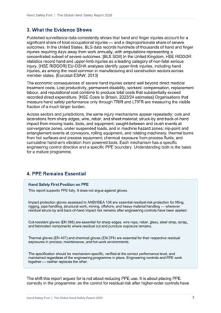 The Global Hand Safety Report 2026 from Hand Safety First | PDF