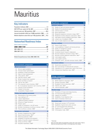 The global information technology report 2008 9
