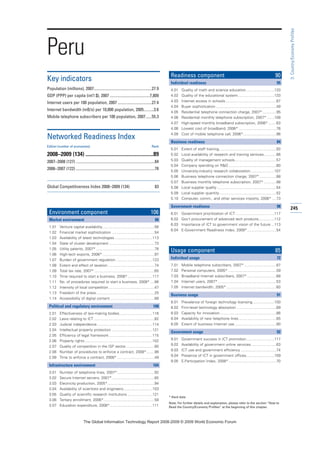 The global information technology report 2008 9