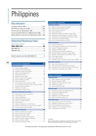 The global information technology report 2008 9