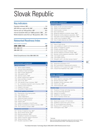 The global information technology report 2008 9