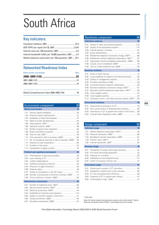 The global information technology report 2008 9