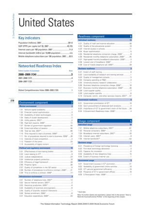 The global information technology report 2008 9