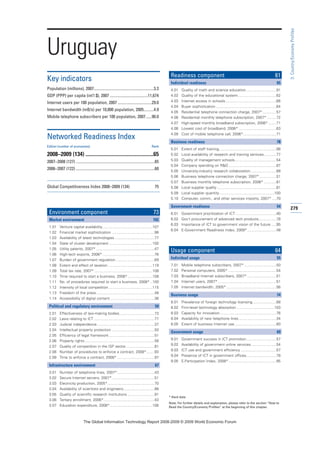 The global information technology report 2008 9