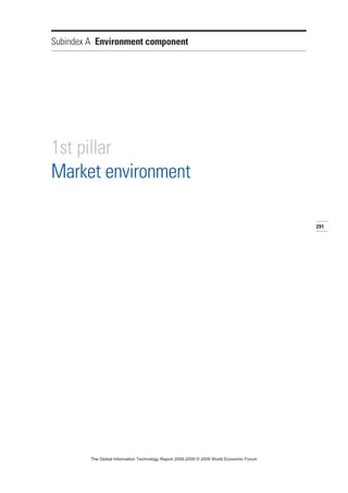 The global information technology report 2008 9