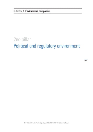 The global information technology report 2008 9