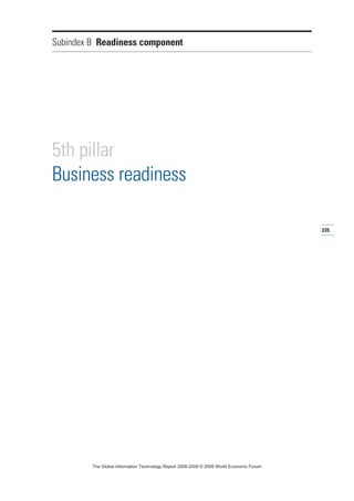 The global information technology report 2008 9