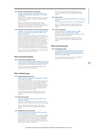 The global information technology report 2008 9