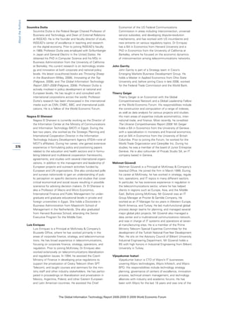 The global information technology report 2008 9