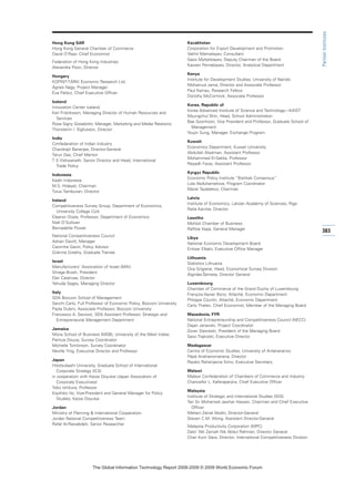 The global information technology report 2008 9