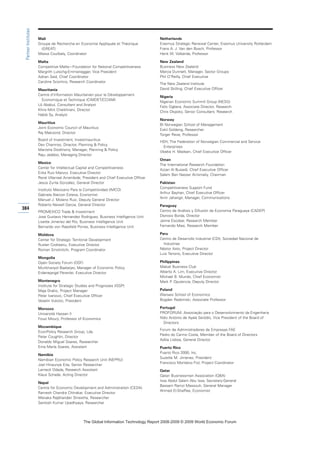 The global information technology report 2008 9