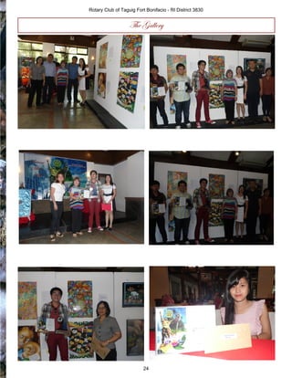 24
Rotary Club of Taguig Fort Bonifacio - RI District 3830
The Gallery
 