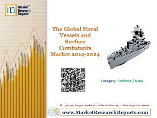www.MarketResearchReports.com
Category : Defence / Navy
All logos and Images mentioned on this slide belong to their respective owners.
 