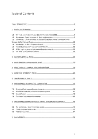 The Global Sustainable Competitiveness Report 2020 | PDF