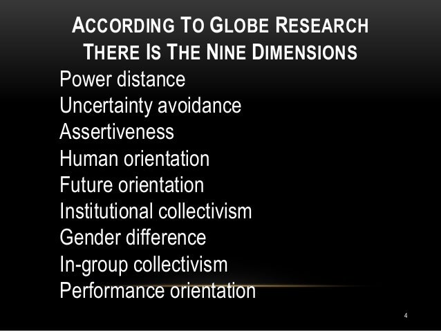 the globe framework for assessing cultures How are culture and society responsible to built value system the globe framework for assessing cultures: global leadership and organizational behaviour. the globe framework for assessing cultures How are culture and society responsible to built value system the globe framework for assessing cultures: global leadership and organizational behaviour.