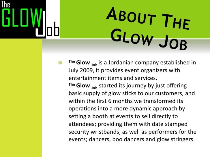 The Glow Job’s Proposal