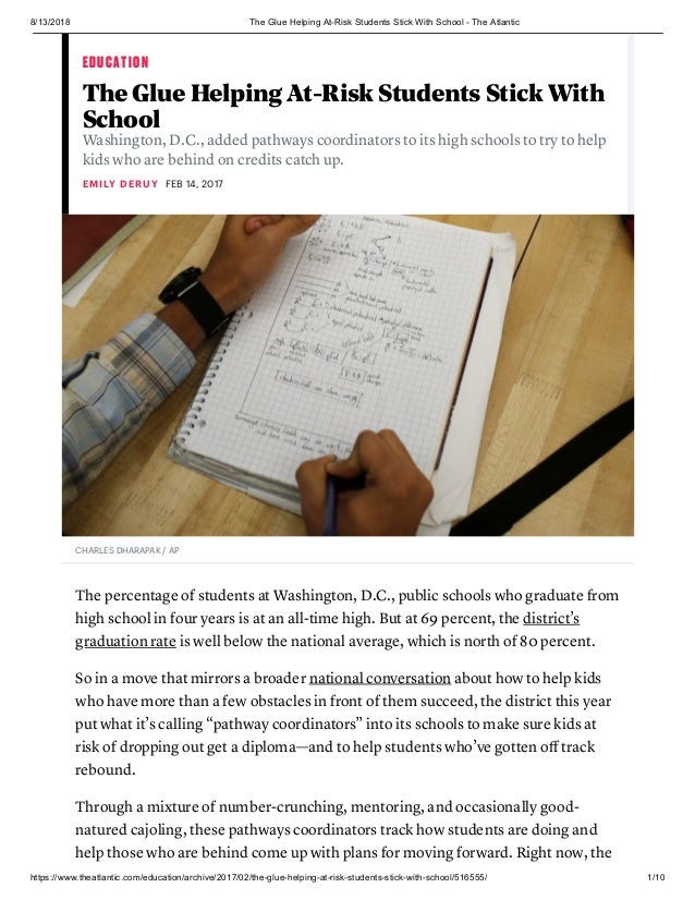 Helping At Risk Students Address >> The Glue Helping At Risk Students Stick With School Helping At Risk Students Address >> The Glue Helping At Risk Students Stick With School