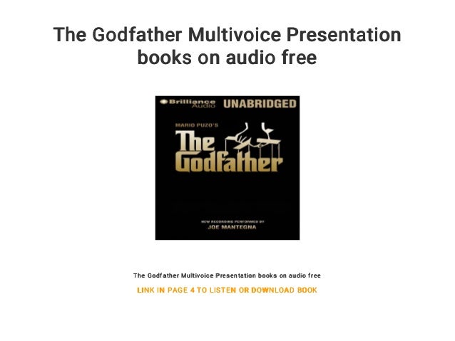 The Godfather Multivoice Presentation Books On Audio Free
