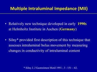 The gold standard for diagnosis of GERD | PPTX