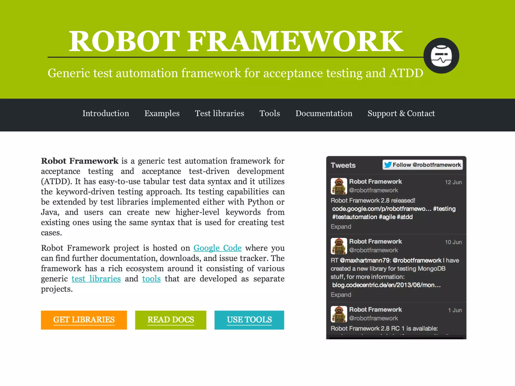 RobotFramework
 